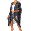 Moss Rose - Kimono de playa para mujer con estampado