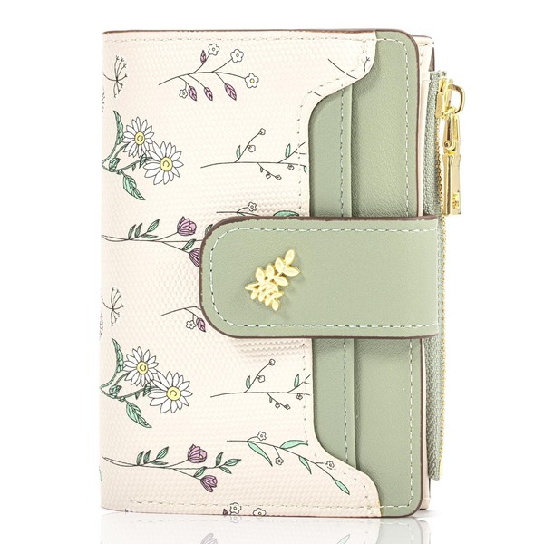 Slim Wallet, Small Wallets for Women, Wallet Card Holder, PU