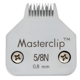 Masterclip Dog Clipping Blade A5 Clipper Blades 50F 40F 30F 15F 10F 9F 7F 7 5F 5# 4F 4# 3F 3# 2F 2# 5/8N Toe Blade Compatible Oster Andis (5/8N Toe Blade)