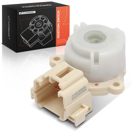 A-Premium Ignition Starter Switch Compatible with Toyota, Scion & Pontiac Vehicles - RAV4, Corolla, Highlander, Tundra, Sienna, Matrix, Sequoia, Echo, Celica, MR2 Spyder, xB, xA, Vibe - 6 Blades