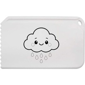 Azeeda 'Happy Rain Cloud' Plastic Ice Scraper (IC00046381)