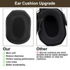 GEP03 Upgraded Gel Ear Pads Compatible with Walker's Razor Earmuffs,