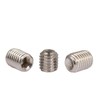 BOZONLI Stainless Steel Grub Screws, Hexagon Socket Screws, Headless Screws,