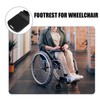 Ipetboom Wheelchair Footrest Replacement 2 Pack Heavy Duty Elevating Footrest