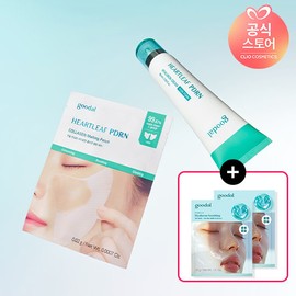 Club Clio Goodal Houttuynia Cordata PDRN Collagen Patch (4 sheets) + Inner Glow Cream 60ml + (Gift) Houttuynia Cordata Gel Mask (2 sheets) / 구달 어성초 PDRN 콜라겐 패치4매+속광 크림60ml+(증정)어성초겔마스크2매