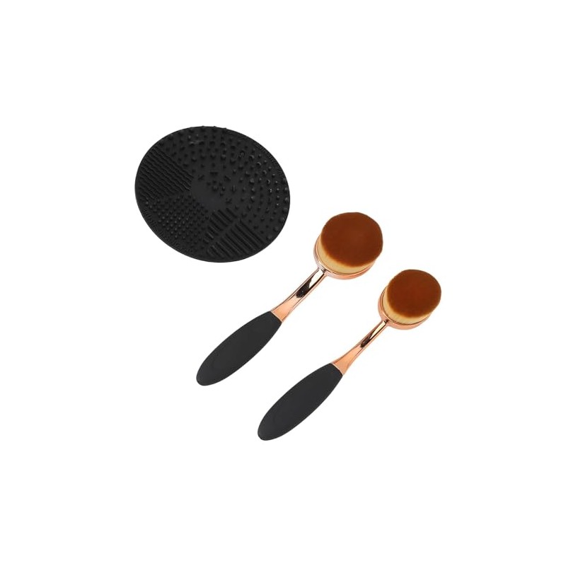 Kit de Brocha Aplicadora Protector Solar Cerdas Suaves con Tapa
