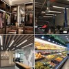 JESLED 2FT T8 LED Tube Light, 12W(30W Equivalent), 1680LM, 6000K,