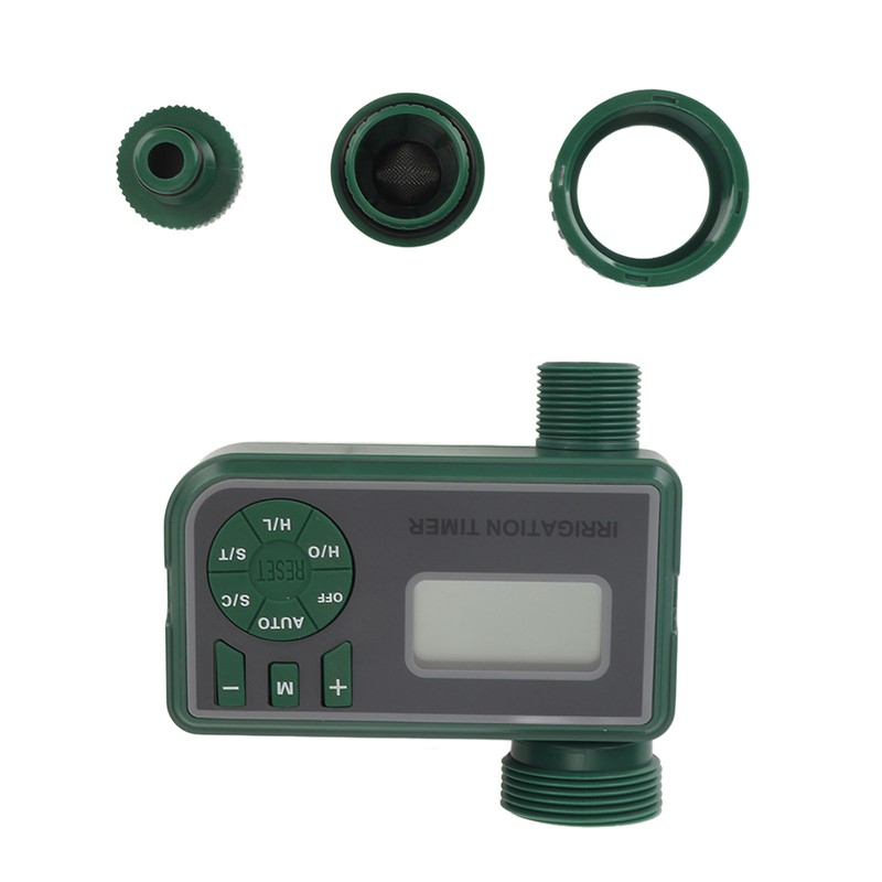 Sprinkler Timer Green Leak Proof G3/4 External Thread Water Outlet