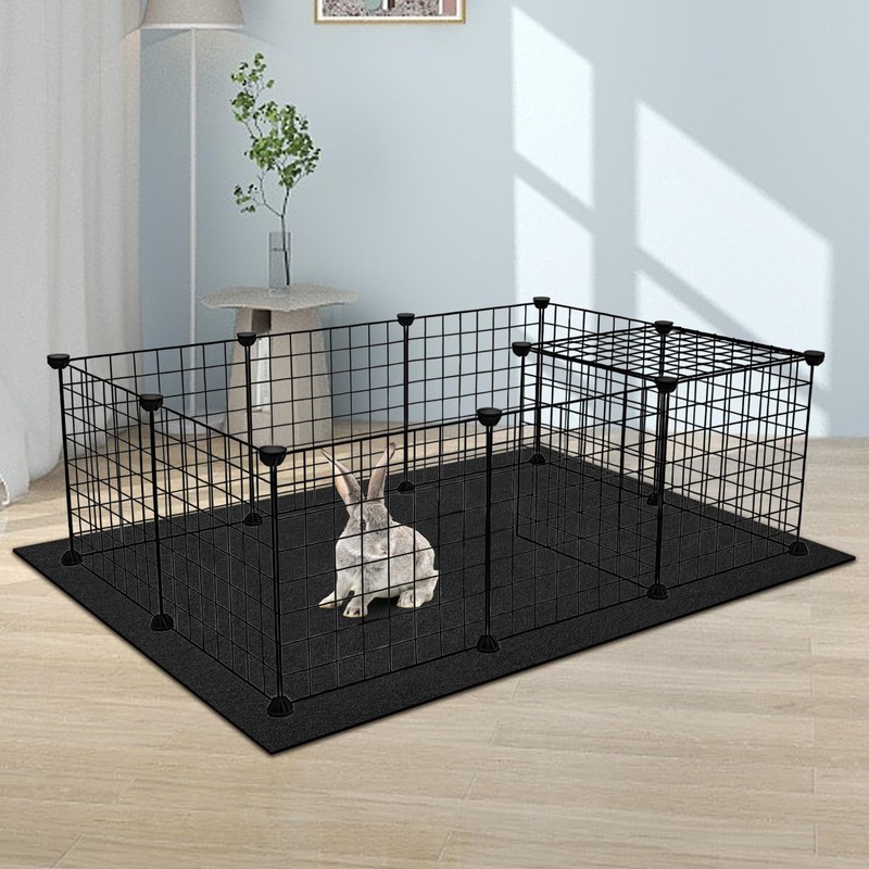 Waterproof Pet Playpen Mat, 59 x 39 Inch Cage Liner