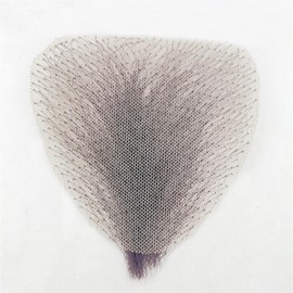 INFTOYCO Fake Private Hair Invisible Realistic Body Wig For Men and Women Biniki Hair High Temprature Fiber Body Wigs (Reddish brown)