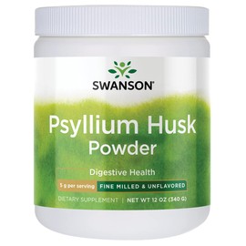 Swanson Psyllium Husk 12 Ounce (340 g) Pwdr