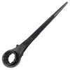 WEDO 24mm Scaffold Podger Ratchet Wrench, One Side Socket Wrench,