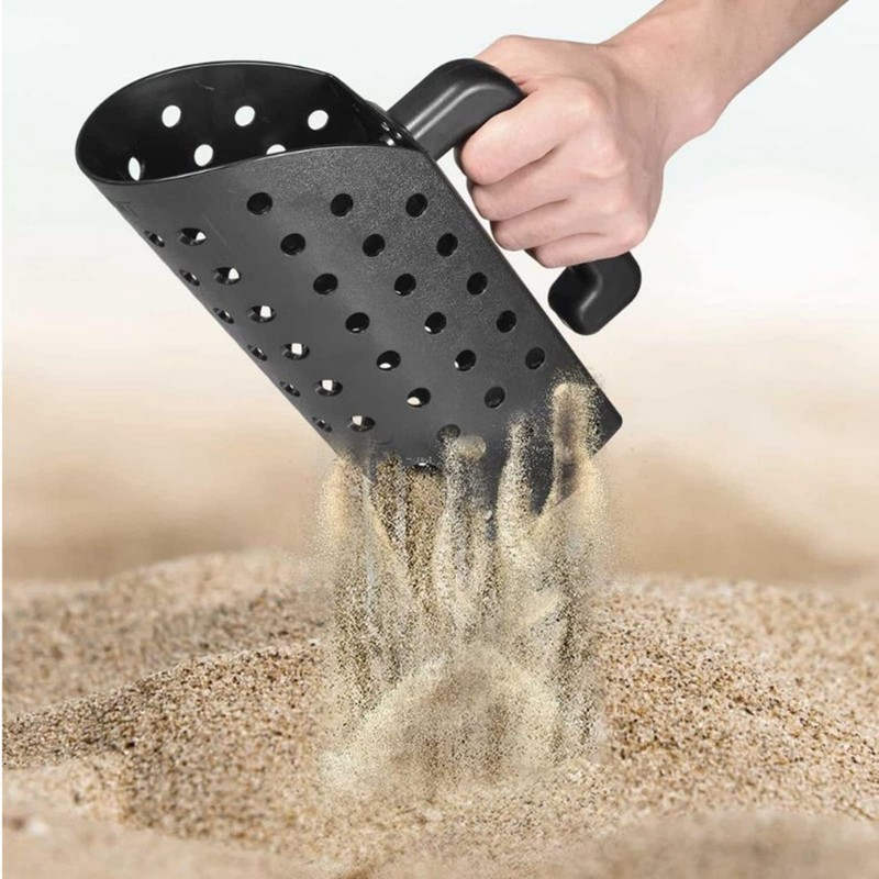 Fydun Metal Detecting Sand Scoop Set Portable Ergonomically Sturdy ABS