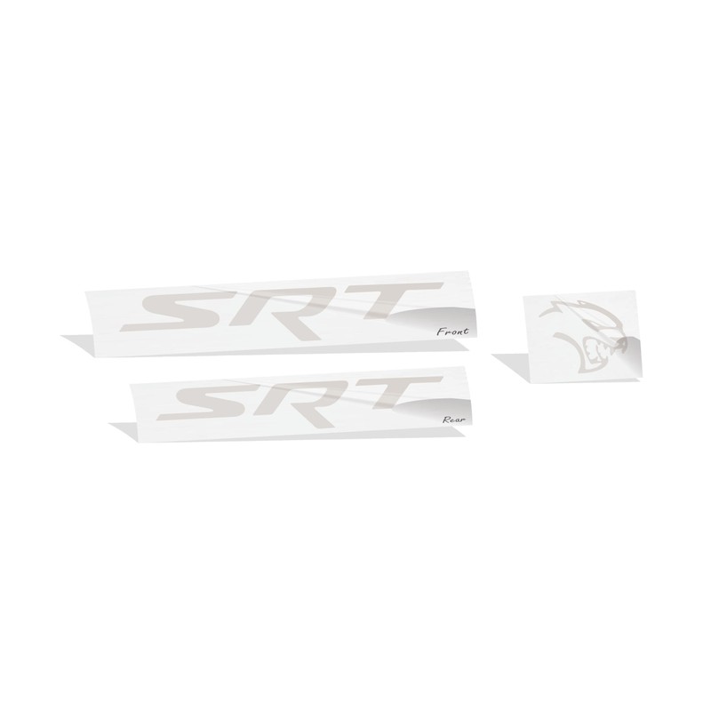 Reflective Concepts - SRT Badge Overlay Decals - Grille and