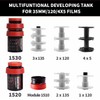 eTone Universal Darkroom Developing Tank with 3 Spiral Reels for