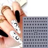 Star Nail Decals - 6 Sheets in Gold, Silver, White,