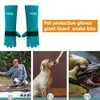 Uzhika Animal Handling Glove Anti Scratch Protective Gloves for Training