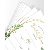 Printed Party Printed Party Bridal Shower Invitations and Envelopes, Greenery,