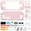 eXtremeRate Carcasa Compatible con Steam Deck LCD Accesorios Placa de