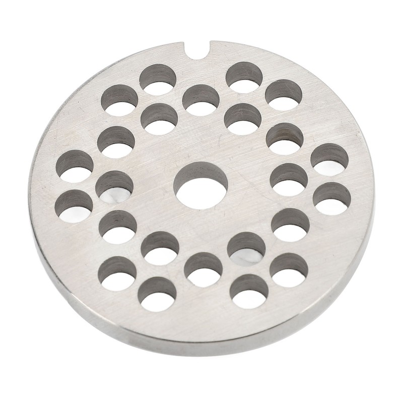 2pcs Meat Grinder Plate Disc Blade Sharpness Blade Rustproof Reusable