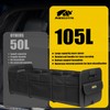 MIKKUPPA Car Trunk Organizer - 105L Collapsible Large Trunk Organizer