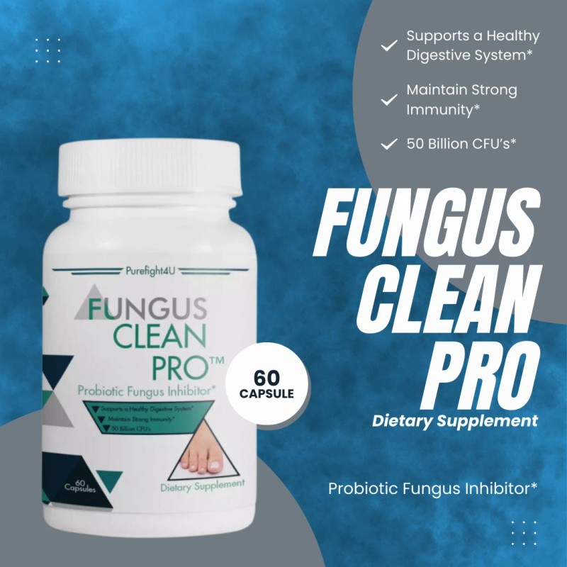 Fungus Clean Pro Nail Fungus Support, Probiotic for Healthy Nails