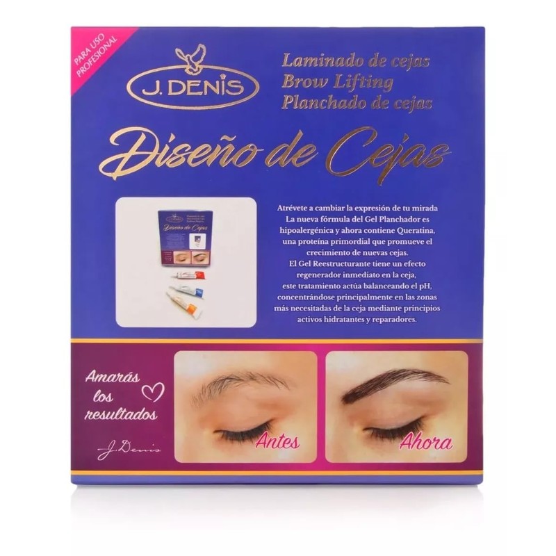 J Denis Eyebrow Design Kit | laminado de cejas kit