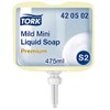 Tork 420502 Premium Liquid Soap Mini Mild, Capacity 475 ml
