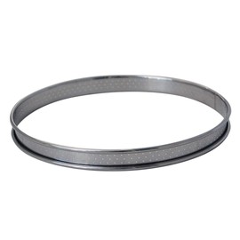 De Buyer Perforated Tart Ring Rolled Edge - 20mm