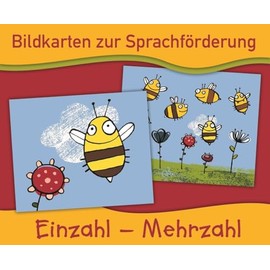 Einzahl - Mehrzahl (Bildkarten zur Sprachförderung)