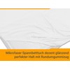 Npluseins Micro-fibre Fitted Sheet – Breathable and Suitable for Allergy