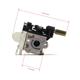The ROP Shop Carburetor for Echo Straight Shaft Trimmer SRM-266T (T42411001001-T43413001693)