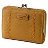Yamamoto Kansai MJ-4505 Women's Wallet, Bifold Wallet, Genuine Leather, Kansai