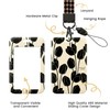 SHININGEYES Lanyard ID Card Badge Holder Key Chain with Metal