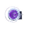 Crystal Clear Purple Contemporary Glass Design Plug-in Aroma Warmer and