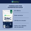 Zinc 220 Cápsulas Wellthy 520 Mg Sabor Sin Sabor