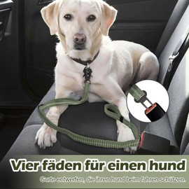 Durable Tactical Dog Lead - 1.35-1.9 m Dog Lead Adjustable with Rubbish Bag, Strong Reflective Quick Release Carabiner Safety Lead Dog Leash for Medium Large Dogs