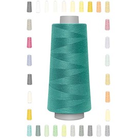 Nähmit - Gütermann Overlock Thread Toldi-Lock 2500 m / Toldilock + Free Colour Card (42-7550-petrol)