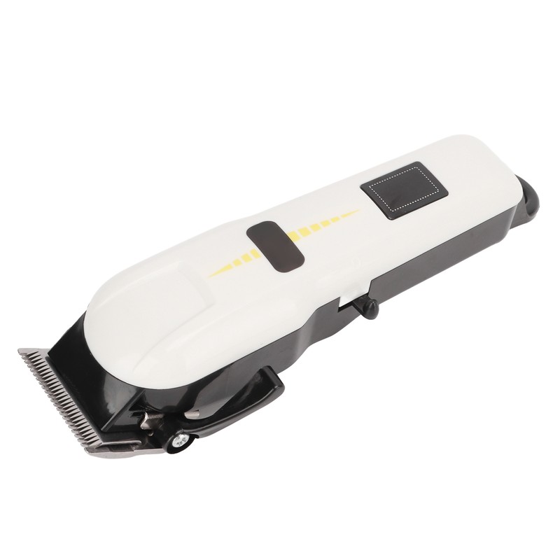Electric Hair Clipper Low Noise LCD Display Ergonomic with Limiter