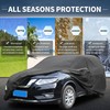 X AUTOHAUX Waterproof SUV Car Cover for SUV Length Up