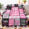PVDSAVE Grandma Birthday Gifts - Best Grandma Ever Blanket -
