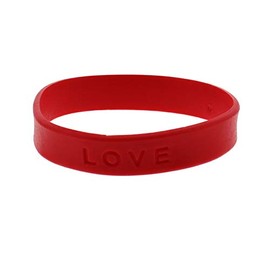 Zac's Alter Ego Silicon Band/Rubber Bracelet - Love, Hope, Peace, Power, etc…