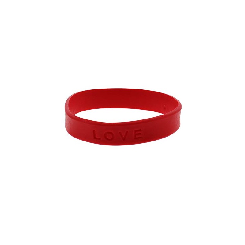 Zac's Alter Ego Silicon Band/Rubber Bracelet - Love, Hope, Peace,