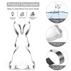 Augesak Easter Bunny Large, Pack of 2 Cookie Cutters, Easter,