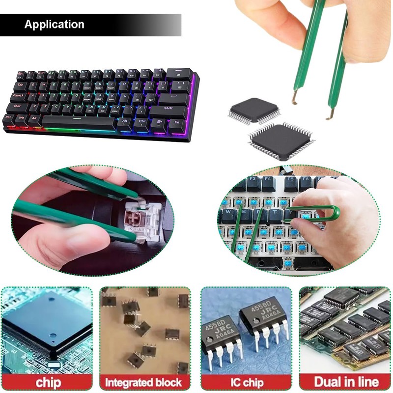 DKARDU 2 pcs Switch Puller IC Puller Switch Key Keyboard