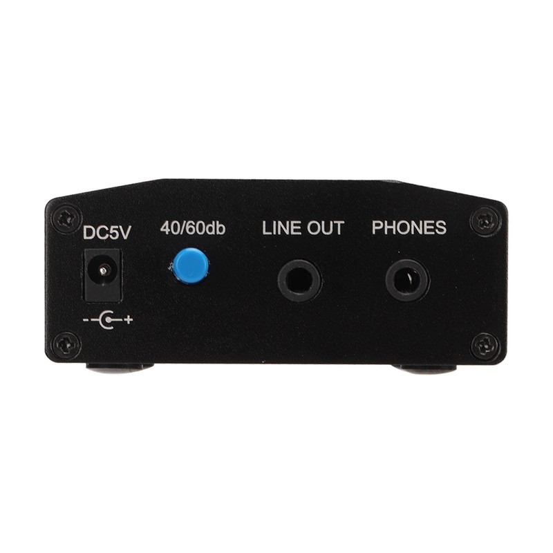 Microphone Amplifier, High Gain Microphone Audio Amplifier, 1000X Gain, Accessory