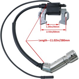 WOTIAN Ignition Coil Compatible with Champion 5000W 6000W 7500W 8000W Firman Generators Ignition Coil Assembly Fit for Predator 420cc 389cc Engine Parts #46.123000.03