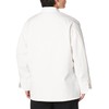 Red Kap Unisex-Adult Ten Pearl Button Chef Coat White