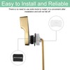 sourcing map Toilet Handle Replacement Kit, Universal Front Mount Toilet