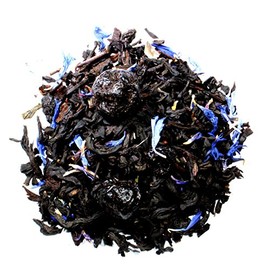 Nelson's Tea - Blueberry Earl Grey - Black Loose Leaf Tea - Black Tea, Blueberries, Cornflower - 2 oz.